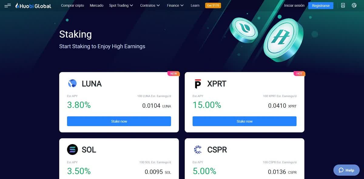 Stake on Huobi Stake on Huobi