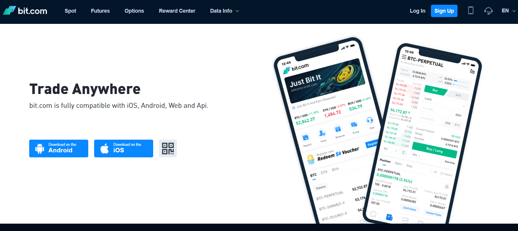 Bit.com is available in mobile App Bit.com is available in mobile App