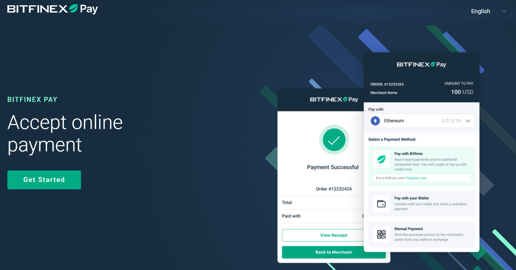 Bitfinex Pay is a widget that allows you to accept crypto payments Bitfinex Pay is a widget that allows you to accept crypto payments