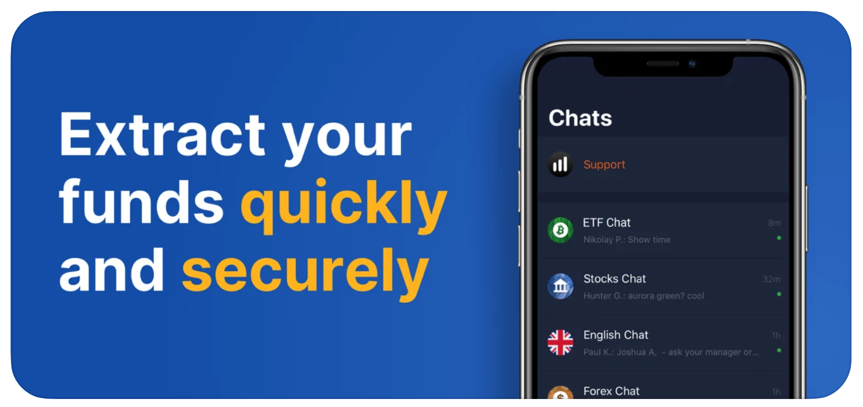 Withdrawal is quick and easy Withdrawal is quick and easy