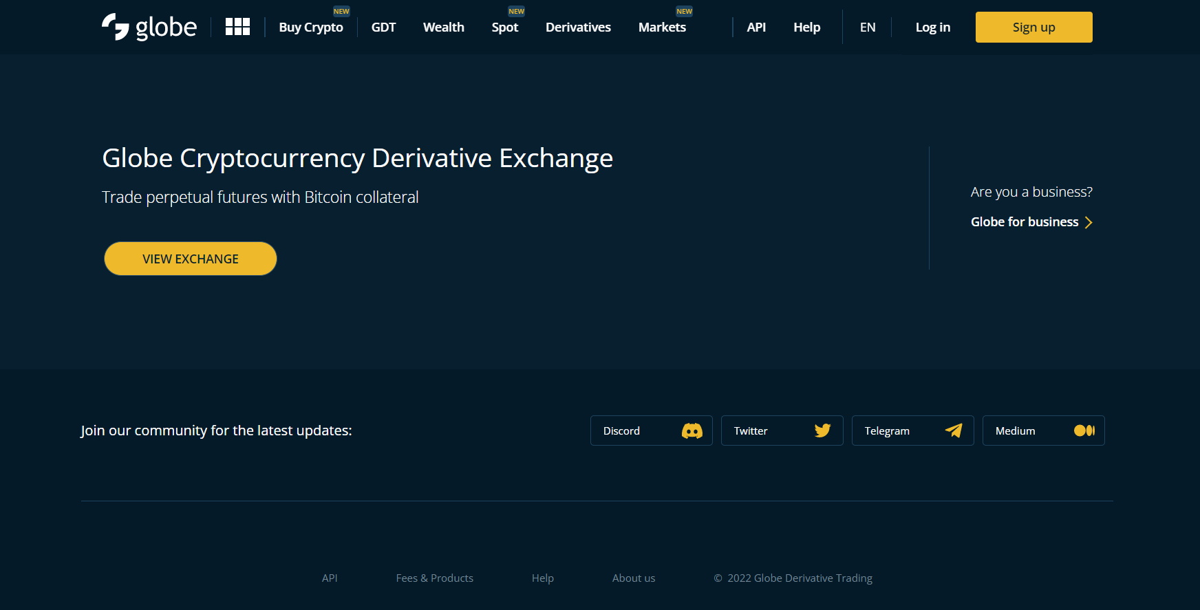 Globe Derivative Exchange Globe Derivative Exchange