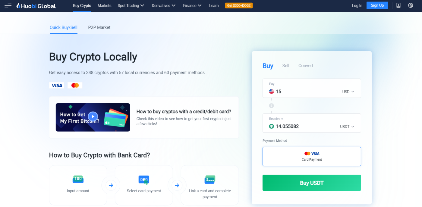 Huobi Global works with bank transfers and credit cards and offers withdraw fiat money to a bank account Huobi Global works with bank transfers and credit cards and offers withdraw fiat money to a bank account