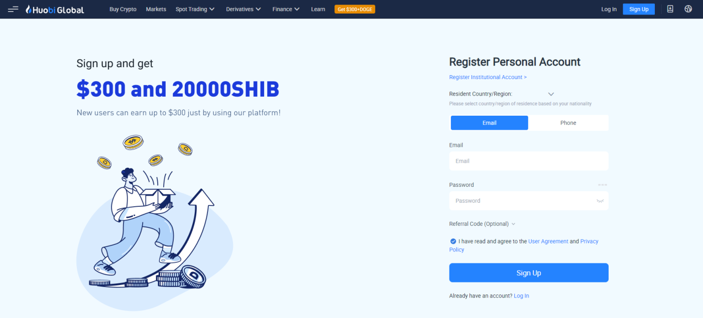 Huobi Global offers bonuses for new customers Huobi Global offers bonuses for new customers