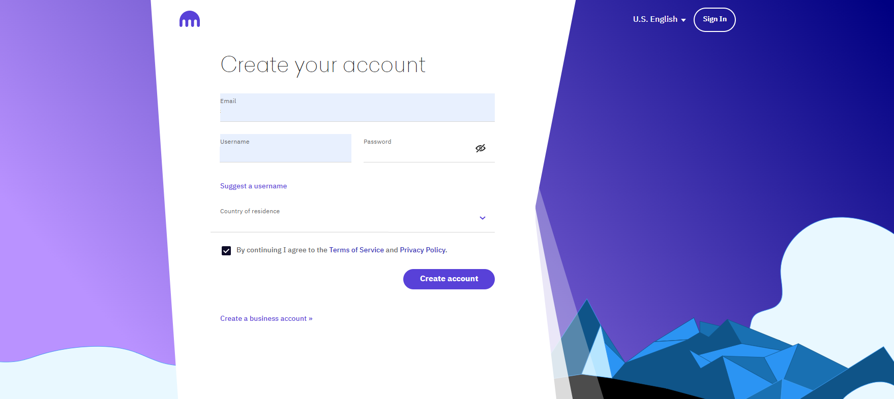 Registering on Kraken Registering on Kraken
