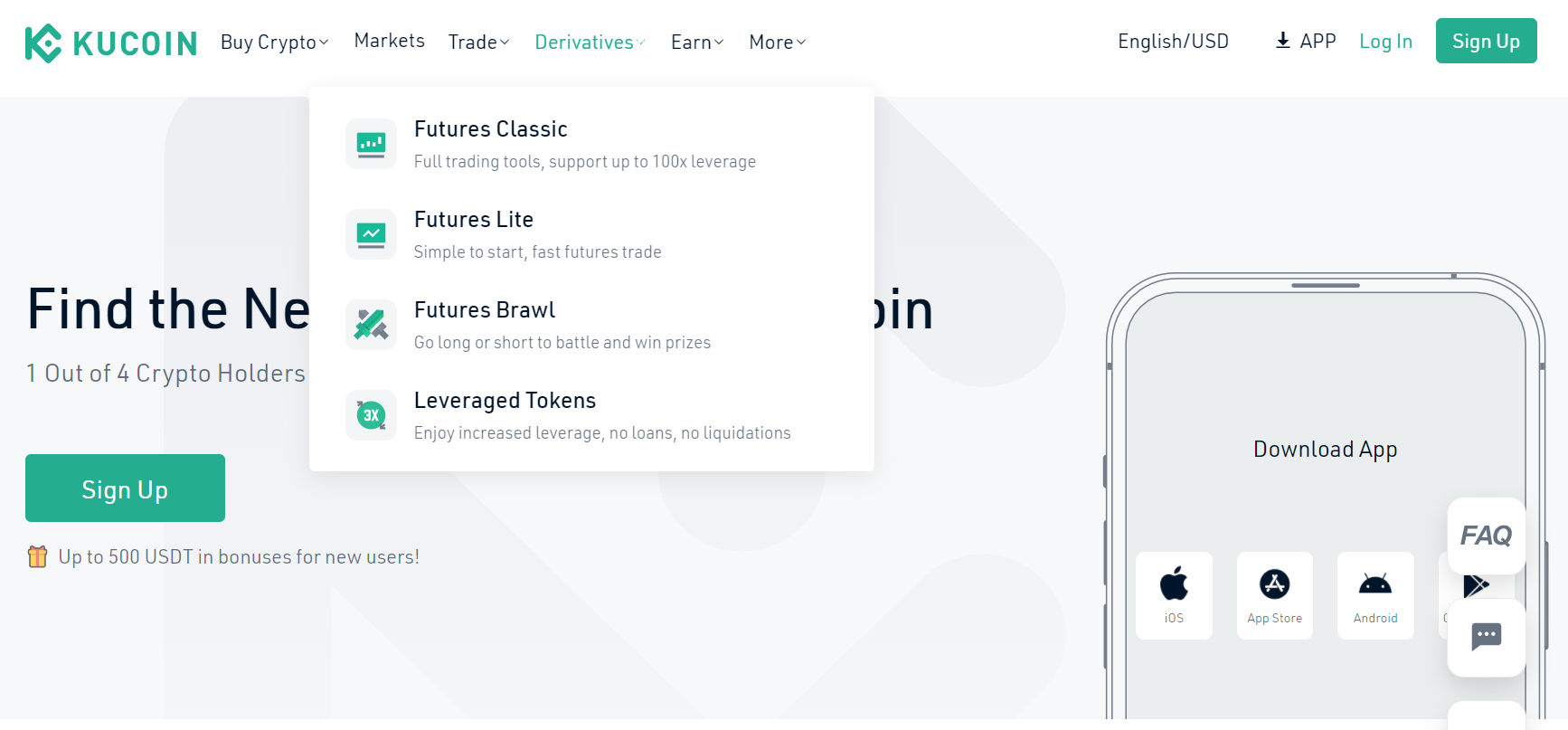 KuCoin crypto futures list KuCoin crypto futures list